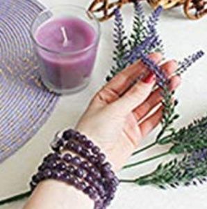 mala beads 8MM 108 Mala Beads Charm Bracelet
